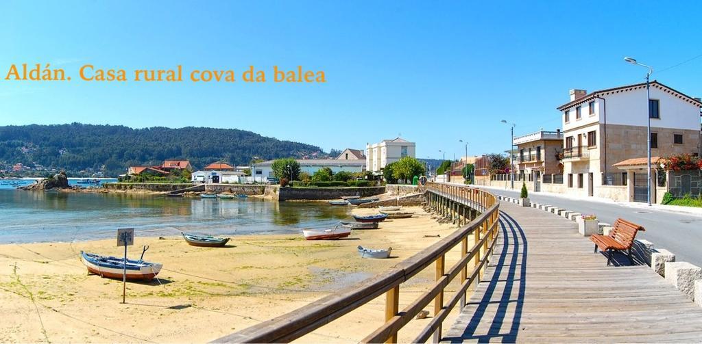 Gasthaus Cova Da Balea Aldán Exterior foto
